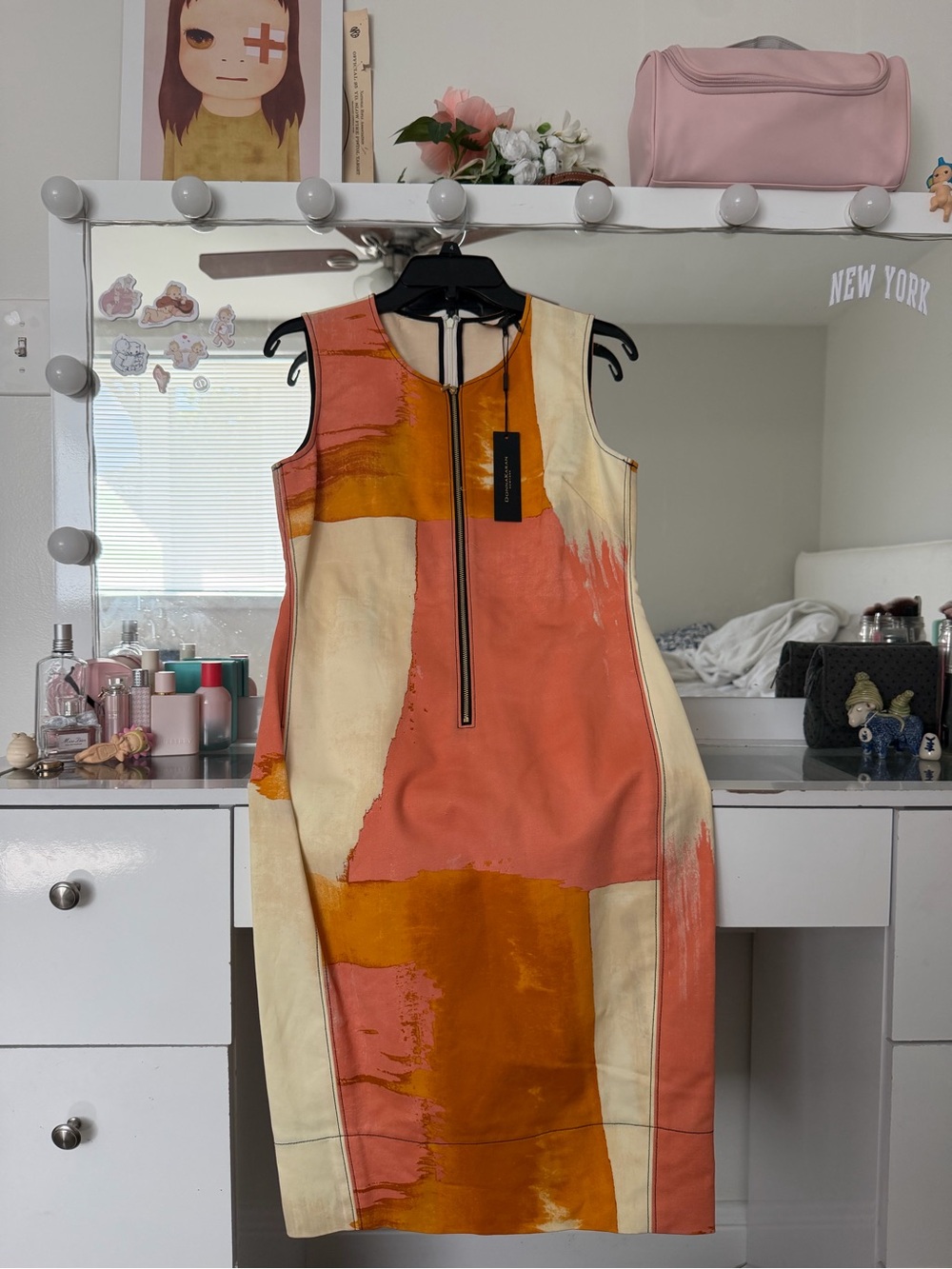 Donna Karan colorful dress